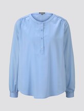 Fließende Bluse - Frauen - Soft Charming Blue Fließende Bluse - Frauen - Soft Charming Blue - 7 - Mine to five