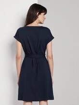 Kleid mit Bindegürtel - Frauen - Sky Captain Blue Kleid mit Bindegürtel - Frauen - Sky Captain Blue - 2 - Mine to five