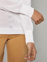 Pullover with a V-neckline - - soft ecru Pullover with a V-neckline - - soft ecru - 10 - Mine to five