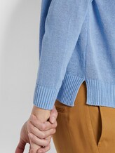 Schlichter Strickpullover - Frauen - Soft Charming Blue Schlichter Strickpullover - Frauen - Soft Charming Blue - 10 - Mine to five