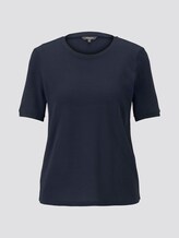 T-Shirt mit Struktur - Frauen - Sky Captain Blue T-Shirt mit Struktur - Frauen - Sky Captain Blue - 7 - Mine to five