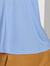 Schlichtes T-Shirt aus Lyocell - Frauen - Soft Charming Blue Schlichtes T-Shirt aus Lyocell - Frauen - Soft Charming Blue - 10 - Mine to five
