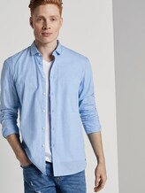 Striped shirt - Men - bright blue white thin stripe Striped shirt - Men - bright blue white thin stripe - 5 - TOM TAILOR Denim