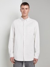 Hemd mit Brusttasche - Männer - Washed White Hemd mit Brusttasche - Männer - Washed White - 1 - TOM TAILOR Denim