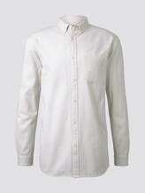 Hemd mit Brusttasche - Männer - Washed White Hemd mit Brusttasche - Männer - Washed White - 7 - TOM TAILOR Denim