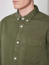 Hemd mit Brusttasche - Männer - faded moss green Hemd mit Brusttasche - Männer - faded moss green - 10 - TOM TAILOR Denim