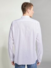 Strukturiertes Hemd aus Leinengemisch - Männer - White Strukturiertes Hemd aus Leinengemisch - Männer - White - 2 - TOM TAILOR Denim