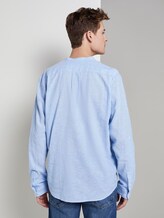 Hemd mit halber Knopfleiste - Männer - Light Blue Hemd mit halber Knopfleiste - Männer - Light Blue - 2 - TOM TAILOR Denim