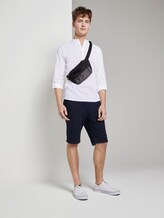 Hemd mit halber Knopfleiste - Männer - White Hemd mit halber Knopfleiste - Männer - White - 3 - TOM TAILOR Denim