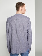 Hemd mit halber Knopfleiste - Männer - Black Hemd mit halber Knopfleiste - Männer - Black - 2 - TOM TAILOR Denim