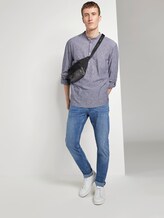 Hemd mit halber Knopfleiste - Männer - Black Hemd mit halber Knopfleiste - Männer - Black - 3 - TOM TAILOR Denim
