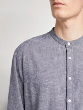 Hemd mit halber Knopfleiste - Männer - Black Hemd mit halber Knopfleiste - Männer - Black - 9 - TOM TAILOR Denim