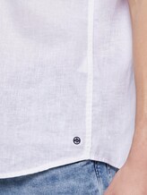Kurzarmhemd mit Mao-Kragen aus Leinengemisch - Männer - White Kurzarmhemd mit Mao-Kragen aus Leinengemisch - Männer - White - 10 - TOM TAILOR Denim
