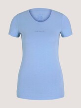 T-Shirt mit Bio-Baumwolle - Frauen - stonington blue T-Shirt mit Bio-Baumwolle - Frauen - stonington blue - 7 - TOM TAILOR