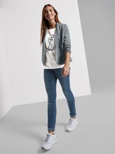 Maritimes Langarmshirt - Frauen - Whisper White Maritimes Langarmshirt - Frauen - Whisper White - 3 - TOM TAILOR