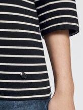 Maritimes Langarmshirt - Frauen - navy white stripe design Maritimes Langarmshirt - Frauen - navy white stripe design - 9 - TOM TAILOR