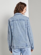 Nena & Larissa: Jeansjacke im Pastell-Washed-Look - Frauen - random bleached blue denim Nena & Larissa: Jeansjacke im Pastell-Washed-Look - Frauen - random bleached blue denim - 2 - TOM TAILOR Denim