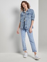 Nena & Larissa: Jeansjacke im Pastell-Washed-Look - Frauen - random bleached blue denim Nena & Larissa: Jeansjacke im Pastell-Washed-Look - Frauen - random bleached blue denim - 3 - TOM TAILOR Denim