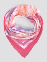 Nena & Larissa: Quadratischer Schal mit Schrift-Print - Frauen - charming pink Nena & Larissa: Quadratischer Schal mit Schrift-Print - Frauen - charming pink - 7 - Tom Tailor E-Shop Kollektion