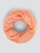Patterned tube scarf - Women - melon small leo design Patterned tube scarf - Women - melon small leo design - 7 - Tom Tailor E-Shop Kollektion
