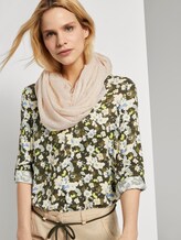 Patterned tube scarf - Women - beige small leo design Patterned tube scarf - Women - beige small leo design - 5 - Tom Tailor E-Shop Kollektion
