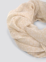 Patterned tube scarf - Women - beige small leo design Patterned tube scarf - Women - beige small leo design - 9 - Tom Tailor E-Shop Kollektion