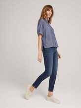 Lockere gestreifte Hemdbluse - Frauen - navy white vertical stripe Lockere gestreifte Hemdbluse - Frauen - navy white vertical stripe - 3 - TOM TAILOR