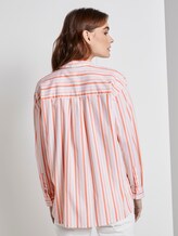 Nena & Larissa: Gestreifte Bluse - Frauen - melon beige stripe Nena & Larissa: Gestreifte Bluse - Frauen - melon beige stripe - 2 - TOM TAILOR