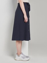 Midirock mit Knopfleiste - Frauen - Sky Captain Blue Midirock mit Knopfleiste - Frauen - Sky Captain Blue - 11 - TOM TAILOR