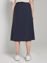Midirock mit Knopfleiste - Frauen - Sky Captain Blue Midirock mit Knopfleiste - Frauen - Sky Captain Blue - 2 - TOM TAILOR