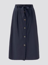 Midirock mit Knopfleiste - Frauen - Sky Captain Blue Midirock mit Knopfleiste - Frauen - Sky Captain Blue - 7 - TOM TAILOR
