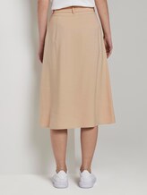 Midirock mit Knopfleiste - Frauen - cream toffee Midirock mit Knopfleiste - Frauen - cream toffee - 2 - TOM TAILOR