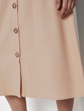 Midirock mit Knopfleiste - Frauen - cream toffee Midirock mit Knopfleiste - Frauen - cream toffee - 9 - TOM TAILOR