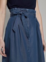 Rock mit Raffung - Frauen - Blue Denim Rock mit Raffung - Frauen - Blue Denim - 10 - TOM TAILOR