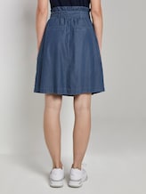 Rock mit Raffung - Frauen - Blue Denim Rock mit Raffung - Frauen - Blue Denim - 2 - TOM TAILOR