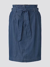 Rock mit Raffung - Frauen - Blue Denim Rock mit Raffung - Frauen - Blue Denim - 7 - TOM TAILOR
