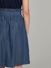 Rock mit Raffung - Frauen - Blue Denim Rock mit Raffung - Frauen - Blue Denim - 9 - TOM TAILOR