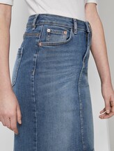 Schlichter Jeansrock - Frauen - light stone wash denim Schlichter Jeansrock - Frauen - light stone wash denim - 9 - TOM TAILOR