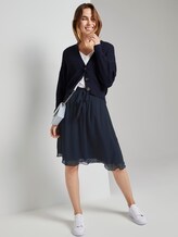 Chiffon Rok - Vrouwen - Sky Captain Blue Chiffon Rok - Vrouwen - Sky Captain Blue - 3 - TOM TAILOR