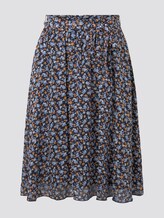 Rock aus Chiffon - Frauen - navy floral design Rock aus Chiffon - Frauen - navy floral design - 7 - TOM TAILOR