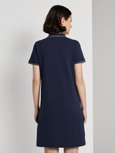 Mini polo dress - Women - Real Navy Blue Mini polo dress - Women - Real Navy Blue - 2 - TOM TAILOR Denim