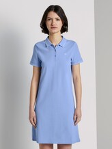 Mini Polokleid - Frauen - fresh light blue Mini Polokleid - Frauen - fresh light blue - 1 - TOM TAILOR Denim
