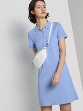 Mini Polokleid - Frauen - fresh light blue Mini Polokleid - Frauen - fresh light blue - 5 - TOM TAILOR Denim