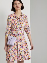 Mini Hemdkleid mit floralem Print - Frauen - multicolor flower print Mini Hemdkleid mit floralem Print - Frauen - multicolor flower print - 5 - TOM TAILOR Denim