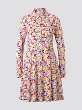 Mini Hemdkleid mit floralem Print - Frauen - multicolor flower print Mini Hemdkleid mit floralem Print - Frauen - multicolor flower print - 7 - TOM TAILOR Denim