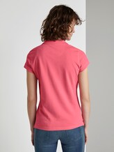 Polo Shirt met textuur - Vrouwen - charming pink Polo Shirt met textuur - Vrouwen - charming pink - 2 - TOM TAILOR