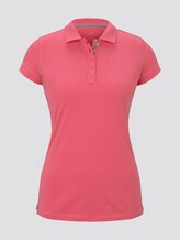 Polo Shirt met textuur - Vrouwen - charming pink Polo Shirt met textuur - Vrouwen - charming pink - 7 - TOM TAILOR