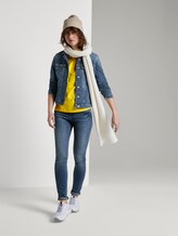 Polo Shirt met textuur - Vrouwen - jasmine yellow Polo Shirt met textuur - Vrouwen - jasmine yellow - 3 - TOM TAILOR