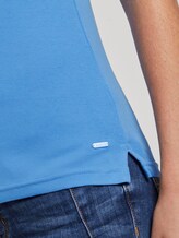Schlichtes Poloshirt - Frauen - sea blue Schlichtes Poloshirt - Frauen - sea blue - 10 - TOM TAILOR