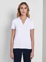 Poloshirt met effen - Vrouwen - White Poloshirt met effen - Vrouwen - White - 1 - TOM TAILOR